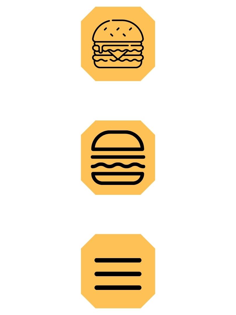 Hamburger Menu Ursprung